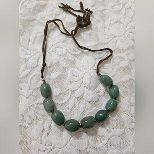 Jade necklace
